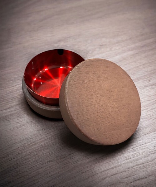 セール】ウッド調 レトロ アシュトレイ 【 灰皿 】 【 小物