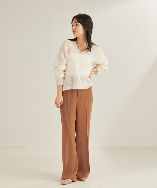 Plage ALPACA SHAGGY LOOSE プルオーバー　プラージュ plage（プラージュ）の「ALPACA SHAGGY LOOSE プルオーバー