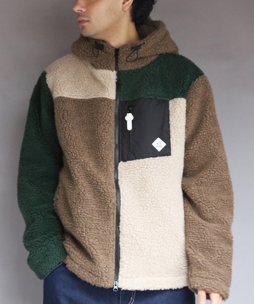 【セール】ボアジップパーカー(ブルゾン)|8(eight)(エイト) 4,756円