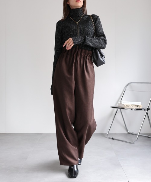model：162cm 着用サイズ：F
