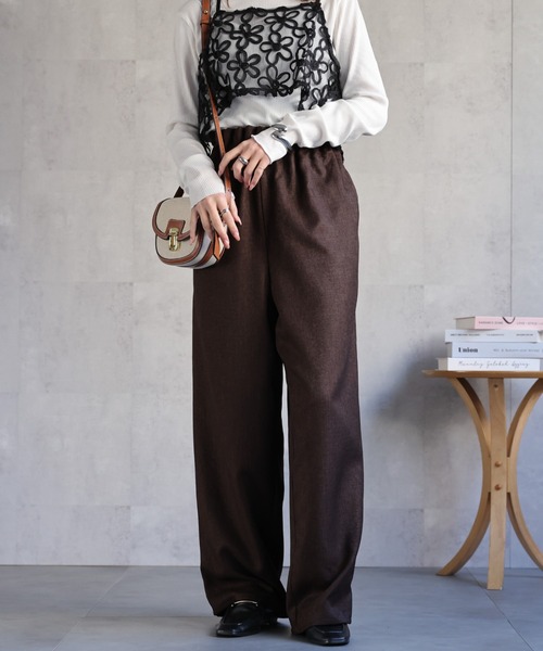 model：162cm 着用サイズ：F