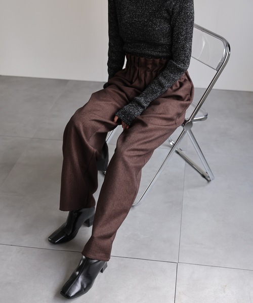 model：162cm 着用サイズ：F