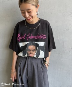 レア　美品　ビョーク　kevin cummins　Ｔシャツ　シュガーキューブズ 再販 Bjork × K.Cummins ジャーナルスタンダード別注ビョークT