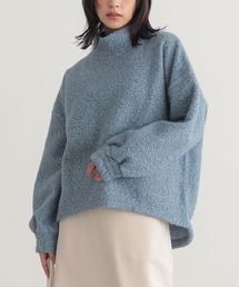 ブークレハイネックカットプルオーバー