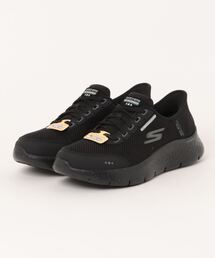 【SKECHERS】スケッチャーズ SLIP-INS:GO WALK FLEX-CLEAR CREEK(スリップインズ:ゴーウォーク フレックス - クリア クリーク)バンジーレーススニーカー 124846W