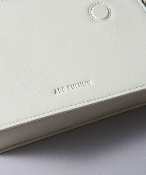 ADD CULUMN(アドカラム)の「【ADD CULUMN】ANGLE SHLD A25S07B374(ショルダーバッグ・レディース・ライトイエロー/ブラック/ホワイト・FREE)」の21枚目の写真