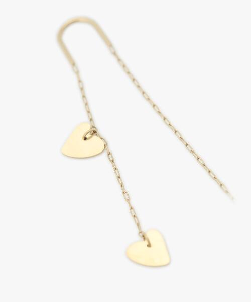 セール】ダングリングハートピアスイヤリング（ピアス（両耳用
