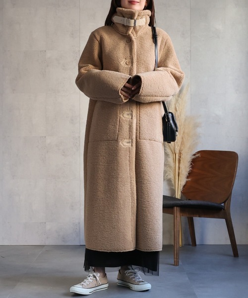 Joseph ムートンコート　検)Drawer ティディベア JOSEPH（ジョセフ）の「ムートンコート TOSCANA ANAIS SHORT（ムートン