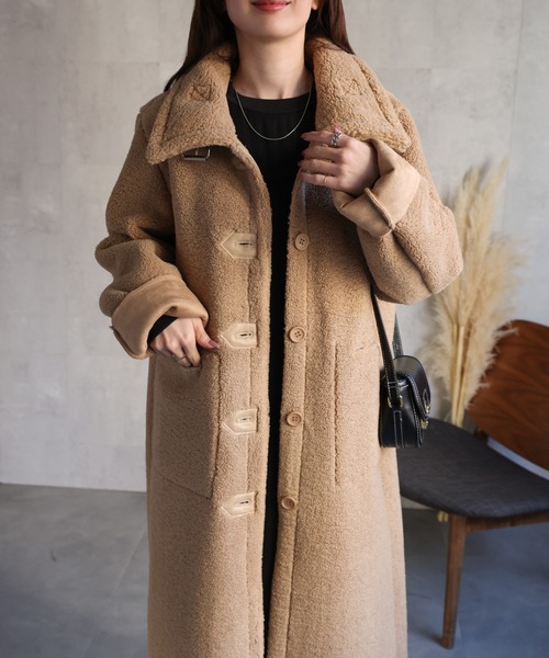 model：162cm 着用サイズ：F