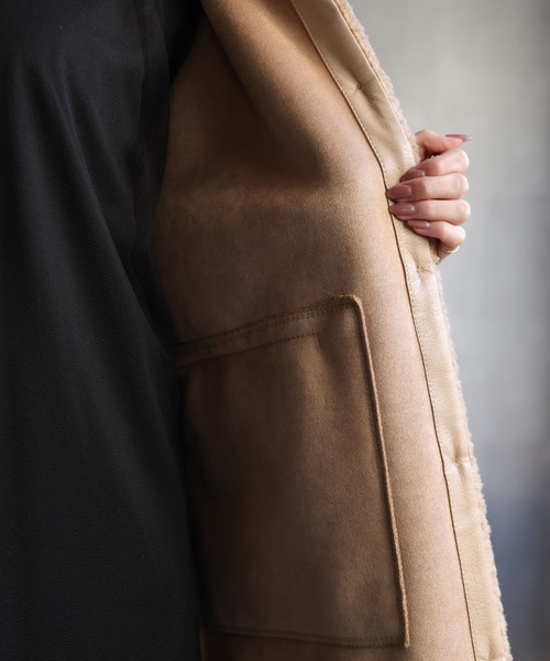 model：162cm 着用サイズ：F
