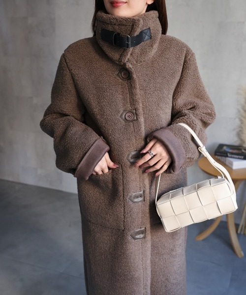 model：162cm 着用サイズ：F