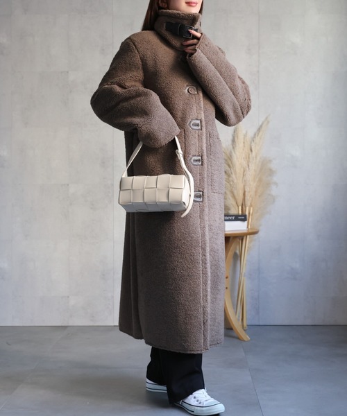 ダクテ (Dacute) ムートンコート dacute ワックス加工・ムートンブルゾン | ライトアップ