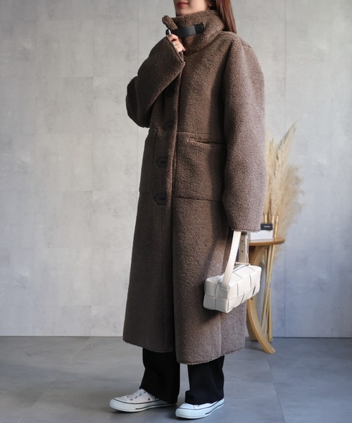 model：162cm 着用サイズ：F
