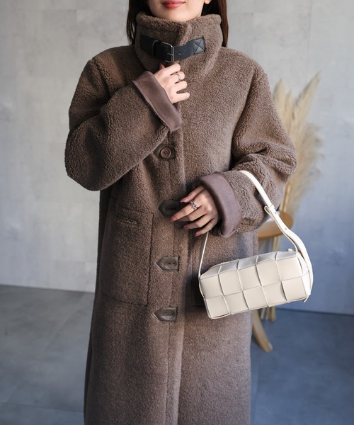 イタリア Denim製　ムートンコート　46 Mサイズ 楽天市場】【28%OFF 6,990→4,990円】ムートンコート ボア スエード