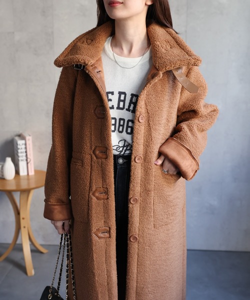 SEQUEL テディベア コート 茶 L 41cGJstEWYL._AC_UY1000_.jpg