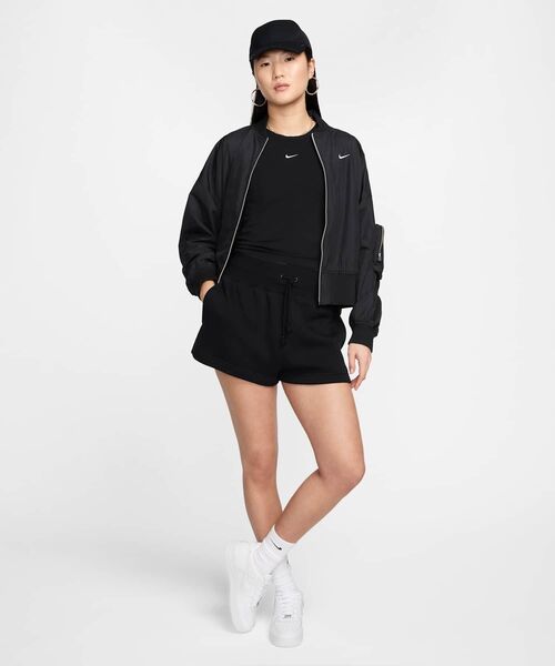NIKE(ナイキ)の「ナイキ スポーツウェア チル ニット ウィメンズ Tシャツ / Nike Sportswear Chill Knit Women's T-Shirt FV5509-010 Black(Tシャツ/カットソー・レディース・ブラック・S/M/L/2XL/XL/XS)」の13枚目の写真