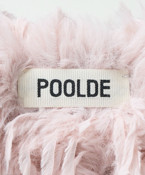 POOLDE ファーバッグ ピンク POOLDE（プールデ）の「【POOLDE/プールデ】Silkie Bag/シルキーバッグ