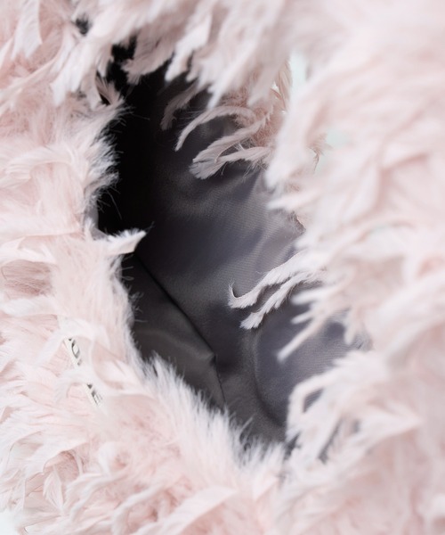 POOLDE(プールデ)の「【POOLDE/プールデ】Silkie Bag/シルキーバッグ/ファーバッグ(ショルダーバッグ・レディース・ホワイト/ブラック/ピンク・FREE)」の18枚目の写真