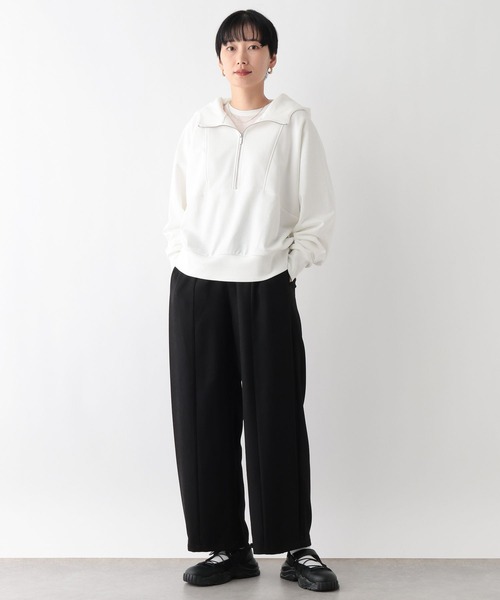 LEPSIM（レプシィム）の「サイドタックパンツ2　250718（その他パンツ・レディース・ブラック/グレー・MEDIUM/LARGE）」の6枚目の写真