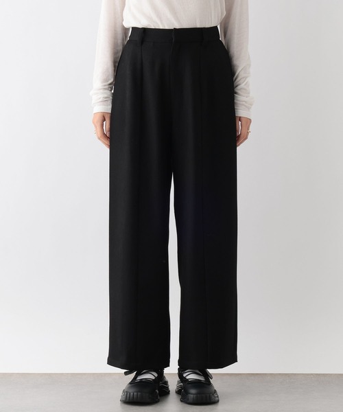 LEPSIM（レプシィム）の「サイドタックパンツ2　250718（その他パンツ・レディース・ブラック/グレー・MEDIUM/LARGE）」の12枚目の写真