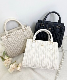 INGNI | チャーム付キルティングバッグ(ハンドバッグ)