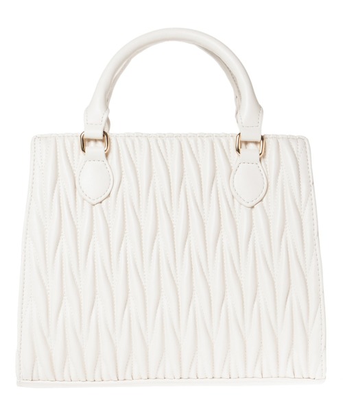 INGNI（イング）の「チャーム付キルティングバッグ（ハンドバッグ・レディース・ブラック/オフホワイト/ベージュ・ONE SIZE）」の19枚目の写真