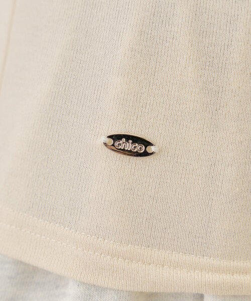 アシメドレープデザイントップス（Tシャツ/カットソー）｜Chico（チコ）