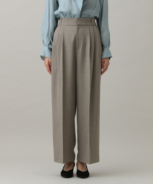 GLOBAL WORK（グローバルワーク）の「MATINEE LINEカセットアップワイドパンツ/282526（その他パンツ・レディース・モカ/グレー/ライトベージュ・SMALL/MEDIUM/LARGE）」の12枚目の写真