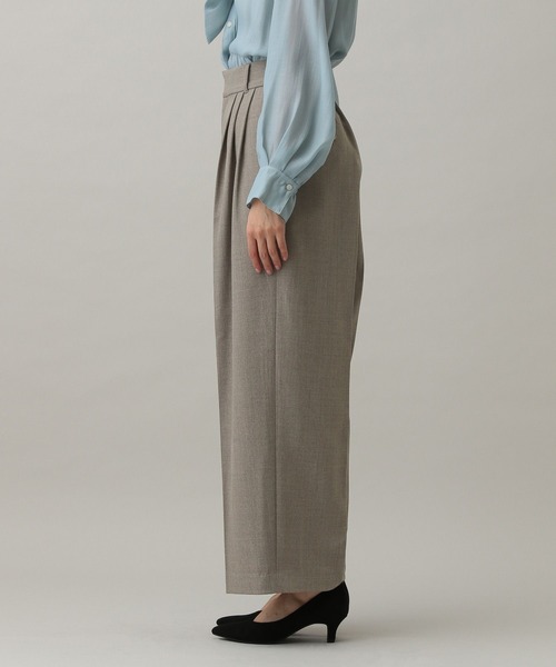 GLOBAL WORK（グローバルワーク）の「MATINEE LINEカセットアップワイドパンツ/282526（その他パンツ・レディース・モカ/グレー/ライトベージュ・SMALL/MEDIUM/LARGE）」の13枚目の写真