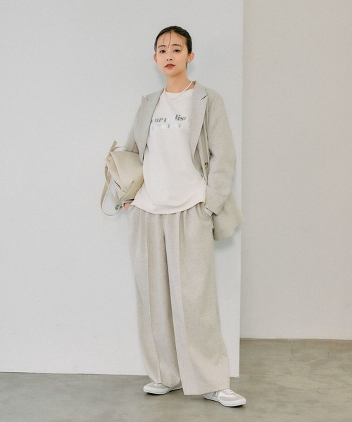 【美品】GLOBAL WORK  MATINEE LINE セットアップ GLOBAL WORK（グローバルワーク）の「リネンライクセットアップ