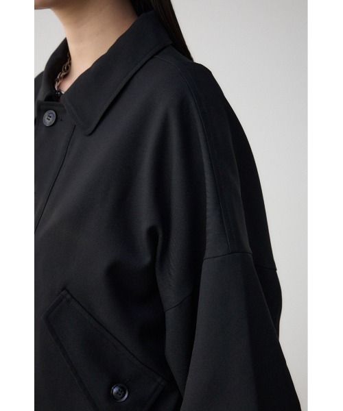 AZUL by moussy（アズールバイマウジー）の「ボリュームスリーブクロップドシャツブルゾン（ブルゾン・レディース・アイボリー/グレー/ブラック・FREE）」の17枚目の写真