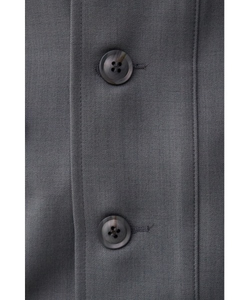 AZUL by moussy（アズールバイマウジー）の「ボリュームスリーブクロップドシャツブルゾン（ブルゾン・レディース・アイボリー/グレー/ブラック・FREE）」の8枚目の写真