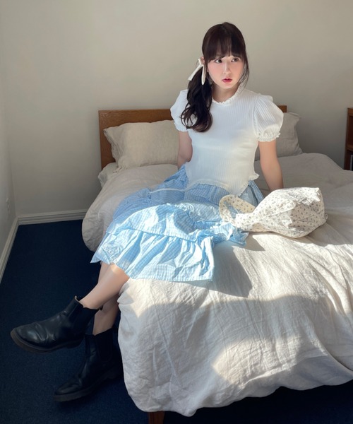 poiregnee（ポワニェ）の「［select］花柄ショルダーバッグ（ショルダーバッグ・レディース・ブルー/レッド・FREE）」の4枚目の写真