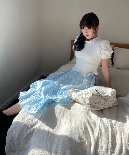 poiregnee（ポワニェ）の「［select］花柄ショルダーバッグ（ショルダーバッグ・レディース・ブルー/レッド・FREE）」の6枚目の写真