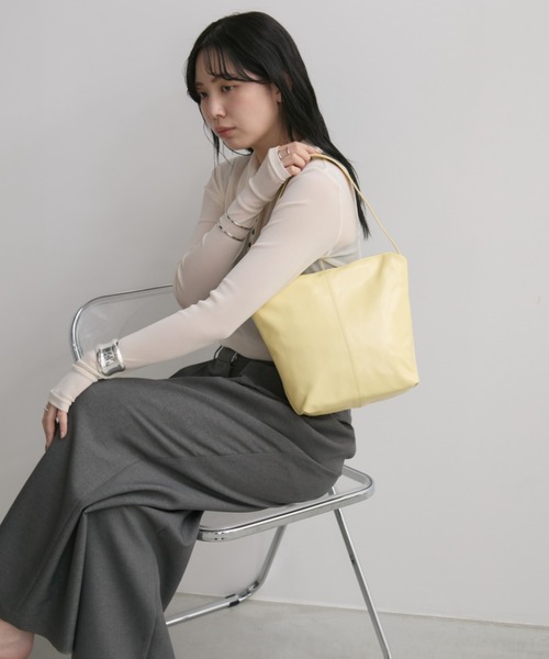 セール】ワンハンドルバケットトートバッグ（ショルダーバッグ）｜Aunt