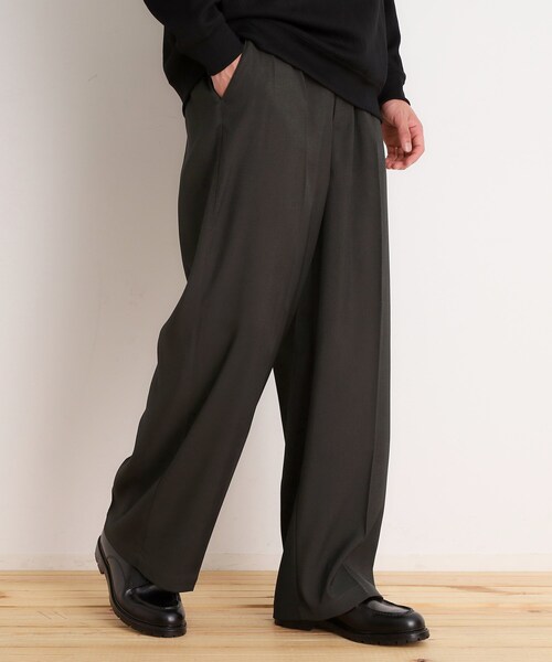 セール】ツイルワイドスラックス（その他パンツ）｜THE SHOP TK （ザ