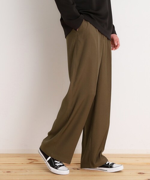 【本日だけさらに値下げ】 セール】ツイルワイドスラックス（その他パンツ）｜THE SHOP TK （ザ