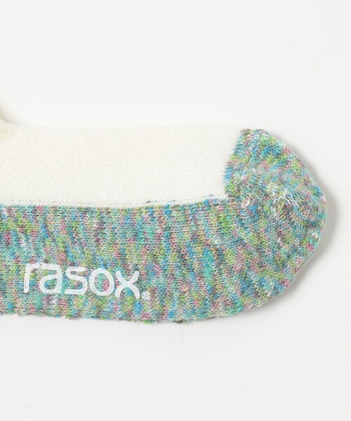 rasox（ラソックス）の「【別注】 rasox / スプラッシュ ミッド ソックス（ソックス/靴下・メンズ・ホワイト系その他2/グレー系その他/ブラック・ONE SIZE）」の4枚目の写真