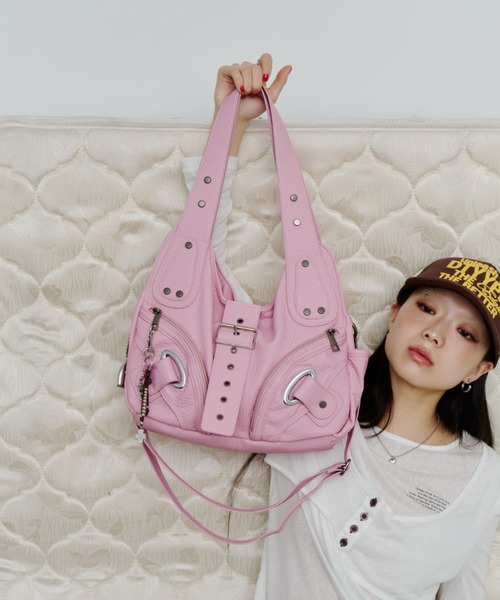 セール】エンボス2WAYショルダーバッグ（ショルダーバッグ）｜DTYYPE