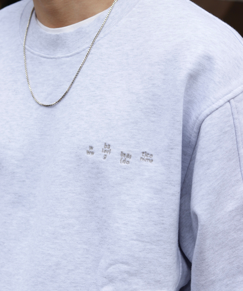 bal（バル）の「【BAL × RUSSELL ATHLETIC】 HIGH COTTON CREW BALRA-16（Tシャツ/カットソー・メンズ・グリーン系その他/ライトグレー・2/3）」の3枚目の写真