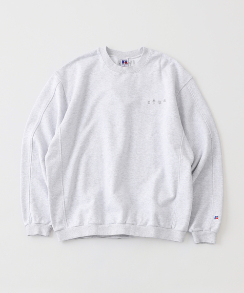 bal（バル）の「【BAL × RUSSELL ATHLETIC】 HIGH COTTON CREW BALRA-16（Tシャツ/カットソー・メンズ・グリーン系その他/ライトグレー・2/3）」の5枚目の写真