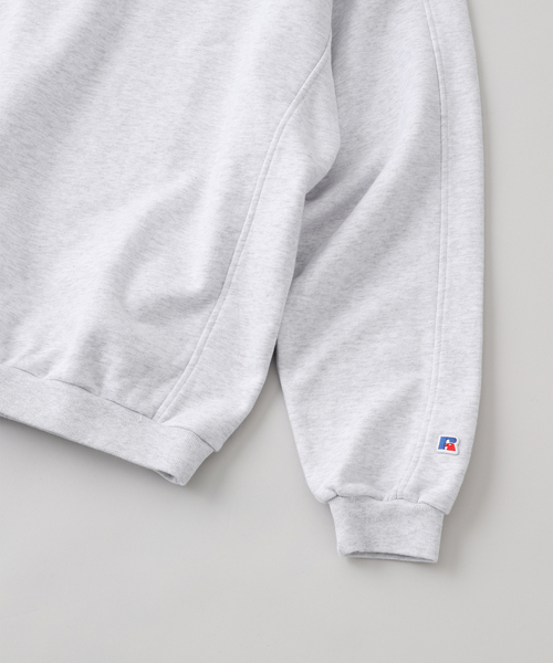 bal（バル）の「【BAL × RUSSELL ATHLETIC】 HIGH COTTON CREW BALRA-16（Tシャツ/カットソー・メンズ・グリーン系その他/ライトグレー・2/3）」の7枚目の写真