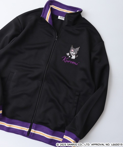 sanrio(サンリオ)の「サンリオキャラクターズ ラインジャージジャケット(ジャージ・メンズ・ブラック系その他/ブラック系その他2/ブラック系その他3/ブラック系その他4/ブラック系その他5/ブラック系その他6/ブラック系その他7・LL/M/L)」の5枚目の写真