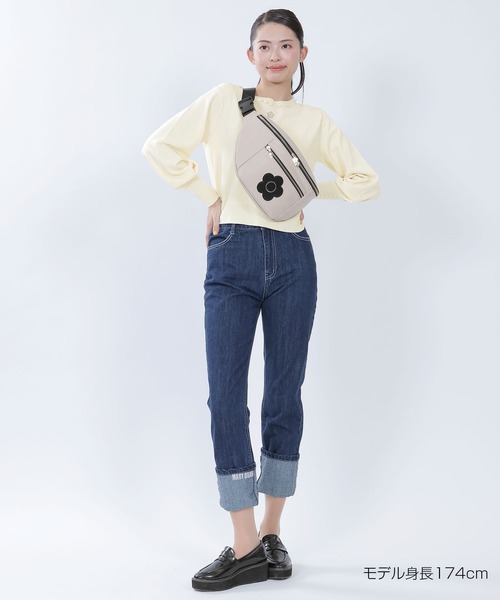 MARY QUANT（マリークワント）の「ロングリブパール ニット（ニット/セーター・レディース・アイボリー/ブラック/ピンク/ブルー・M）」の21枚目の写真