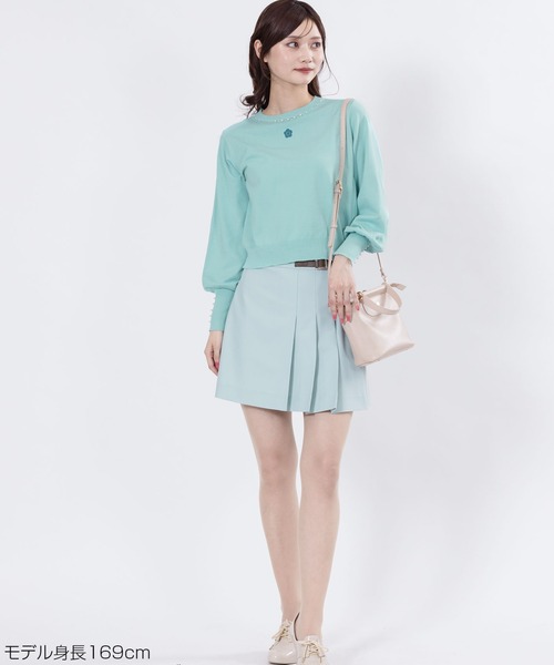 セール】ロングリブパール ニット（ニット/セーター）｜MARY QUANT