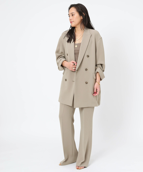 新品 ダブルブレストジャケット ap studio ドゥーズィエムクラス ダブルブレストジャケット（テーラードジャケット）｜AP STUDIO