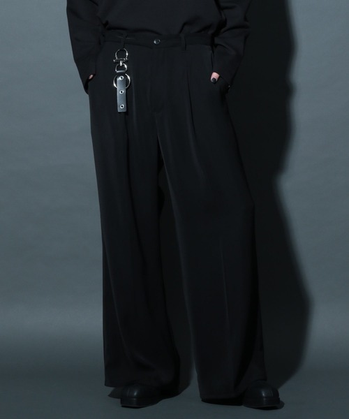 HARE(ハレ)の「レザーキーリング(HARE)(キーホルダー・メンズ・ブラック・FREE)」の5枚目の写真