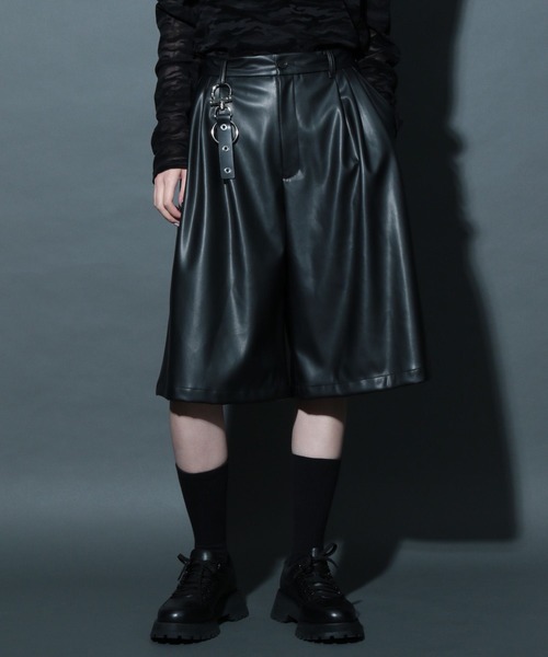 HARE(ハレ)の「レザーキーリング(HARE)(キーホルダー・メンズ・ブラック・FREE)」の6枚目の写真