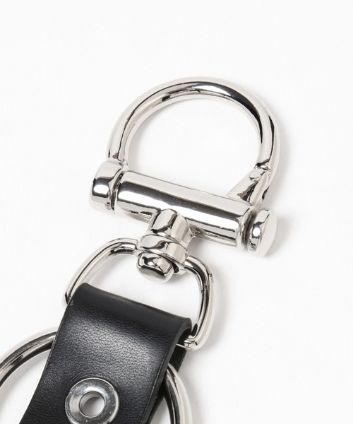 HARE(ハレ)の「レザーキーリング(HARE)(キーホルダー・メンズ・ブラック・FREE)」の10枚目の写真