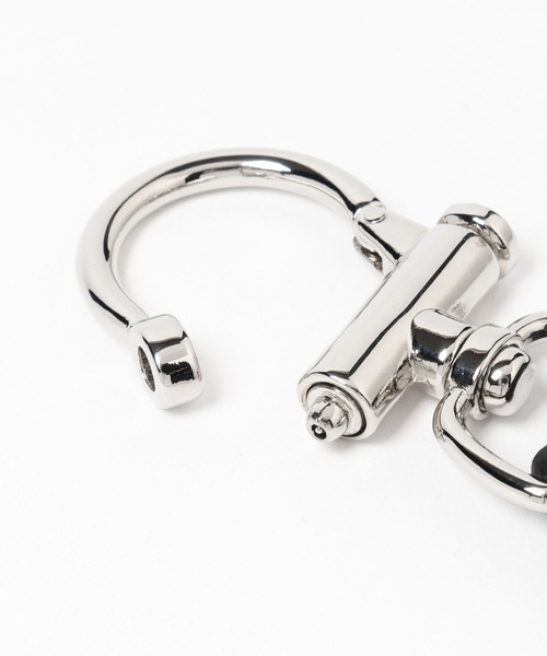 HARE(ハレ)の「レザーキーリング(HARE)(キーホルダー・メンズ・ブラック・FREE)」の12枚目の写真